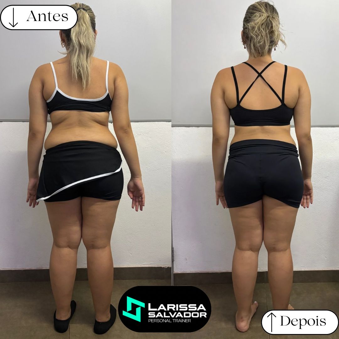 Antes e depois — Resultado 1